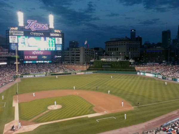 Comerica Park, section: 324, row: A, seat: 2