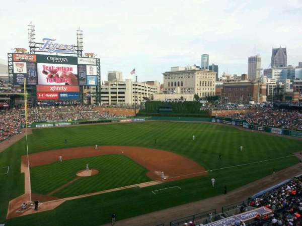 Comerica Park, section: 324, row: A, seat: 2