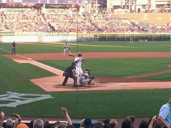 Comerica Park, section: 125, row: 19, seat: 6