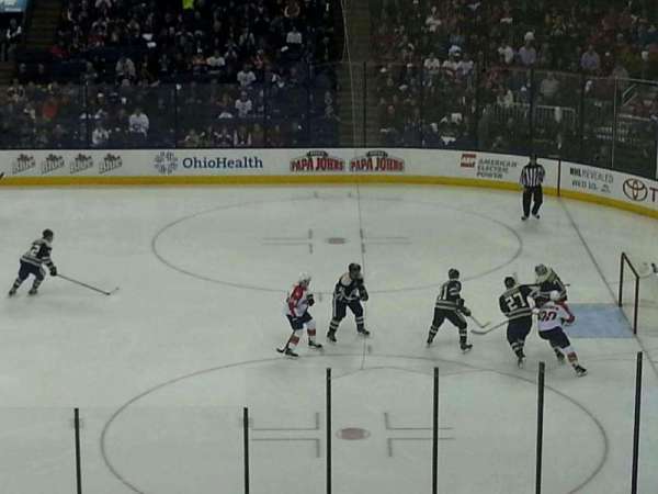 Nationwide Arena, section: C2, row: H, seat: 3
