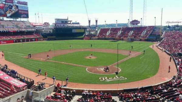Great American Ball Park, section: 222, row: A, seat: 6