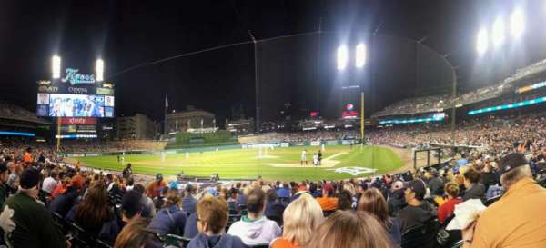 Comerica Park, section: 130, row: 16, seat: 6