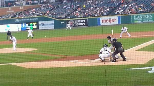 Comerica Park, section: 130, row: 16, seat: 6