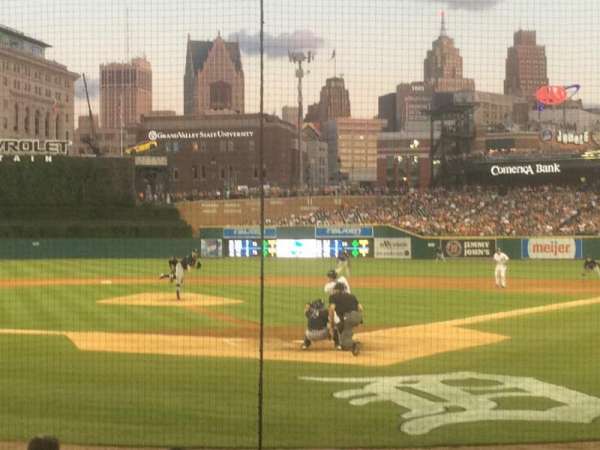Comerica Park, section: 129, row: 10, seat: 4