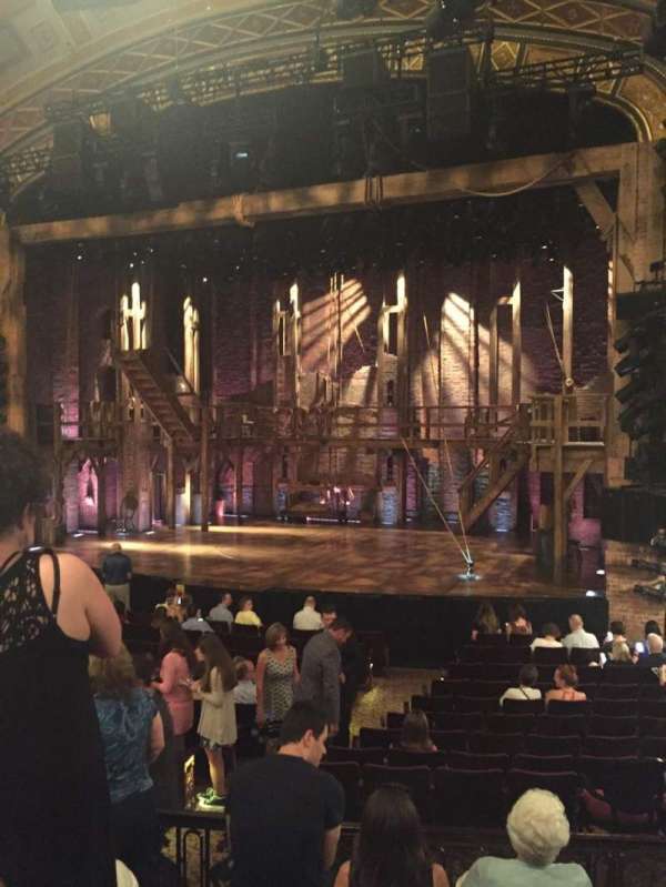 Richard Rodgers Theatre, section: Orchestra C, row: P, seat: 110