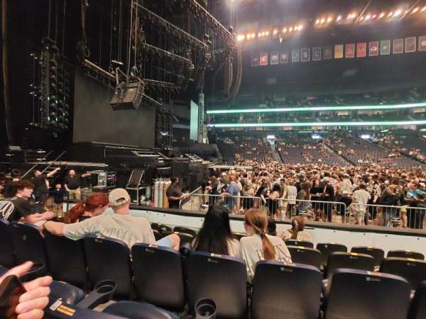Bridgestone Arena, section: 114, row: EE, seat: 10