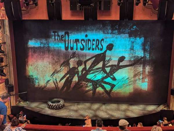 Bernard B. Jacobs Theatre, section: Mezzanine C, row: E, seat: 106