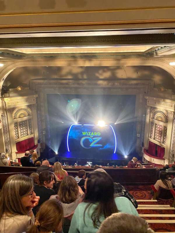 Edinburgh Playhouse, section: Balcony, row: M, seat: 21