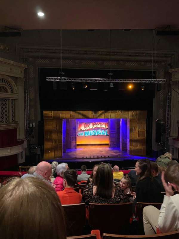 Edinburgh Playhouse, section: Circle, row: H, seat: 36