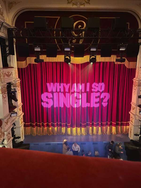 Garrick Theatre, section: Grand Circle, row: A, seat: 14