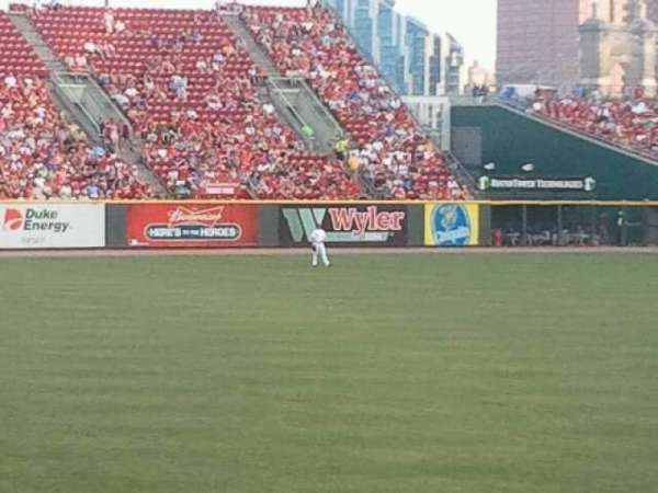 Great American Ball Park, section: 110, row: y, seat: 20