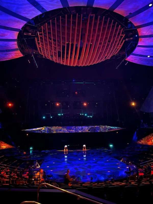 Mystère Theatre at Treasure Island, section: 203, row: CC, seat: 3