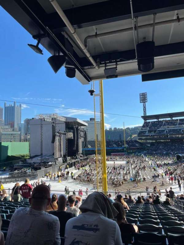 PNC Park, section: 132, row: GG, seat: 3