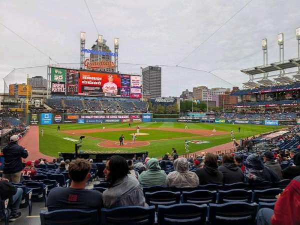 Progressive Field, section: 152, row: BB, seat: 12