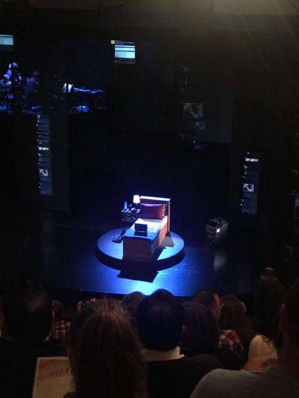 Music box, section: Mezzo, row: J, seat: 4