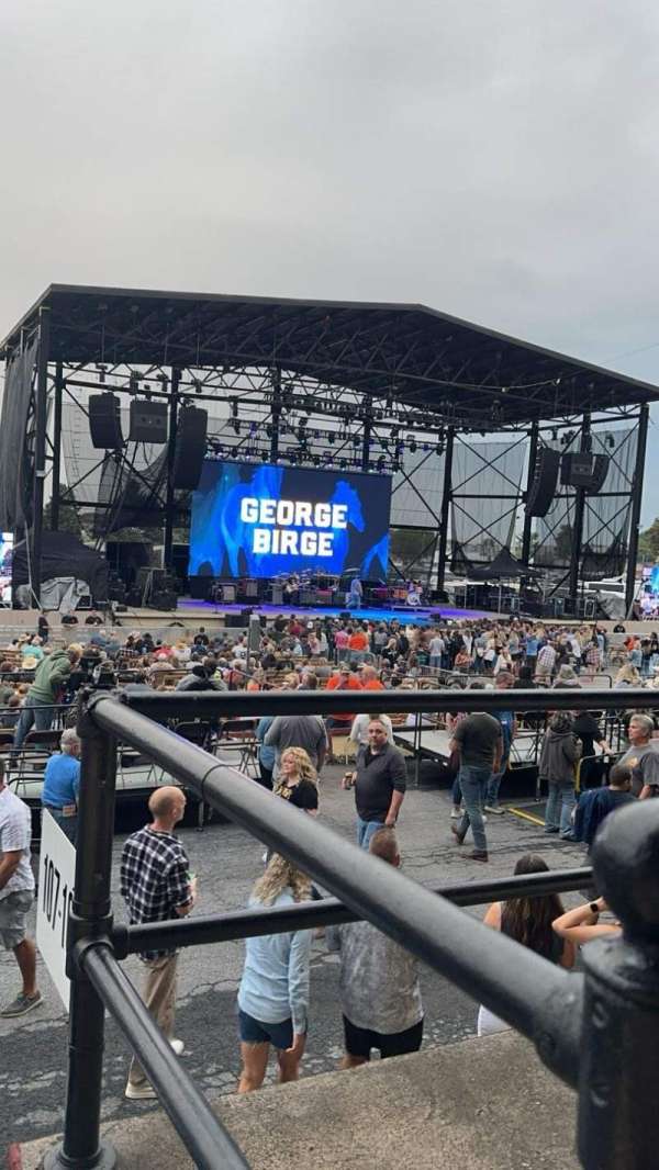 The Grandstand at the Allentown Fairgrounds, section: 108, row: 1, seat: 2