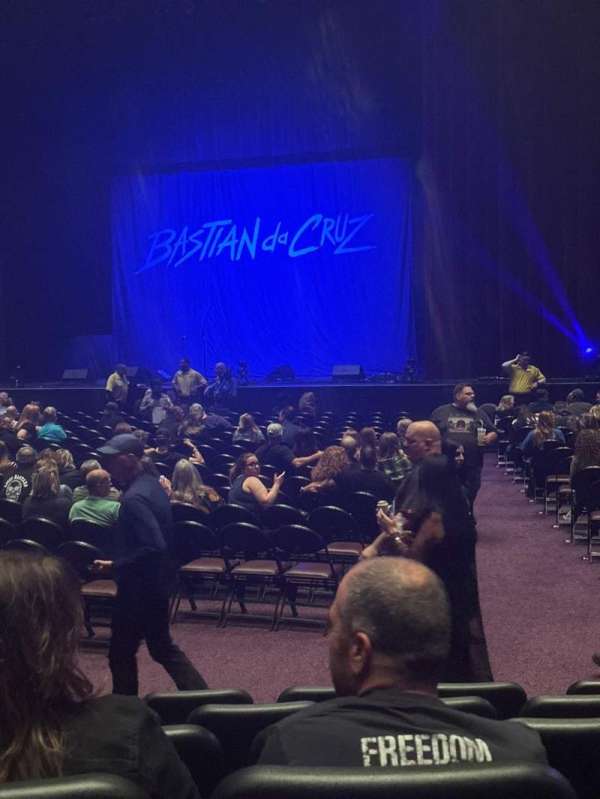 Ovation Hall at the Ocean Casino Resort, section: 103, row: F, seat: 7