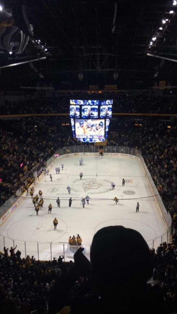 Bridgestone Arena, section: 301, row: C, seat: 5