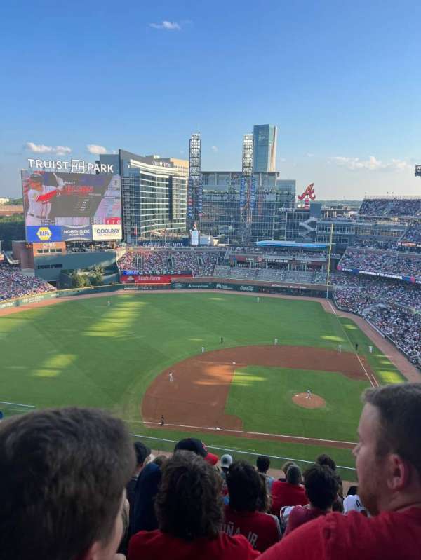 Truist Park, section: 431, row: 8, seat: 15