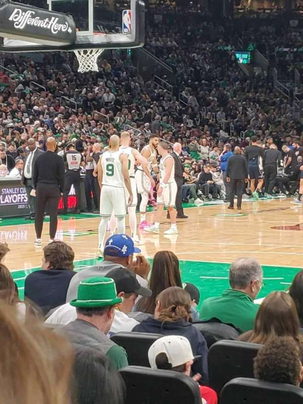 TD Garden, section: 17, row: D, seat: 2