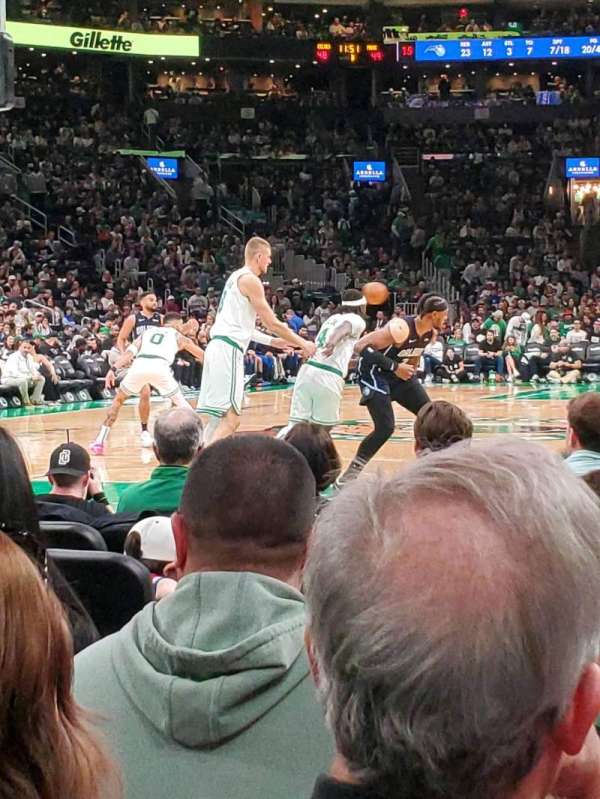 TD Garden, section: 17, row: D, seat: 2