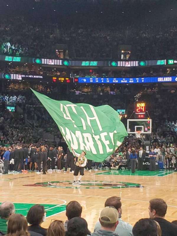 TD Garden, section: 17, row: D, seat: 2