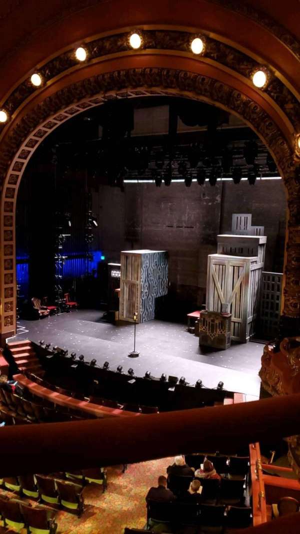 Cutler Majestic Theatre, section: mezzanine r, row: A, seat: 2