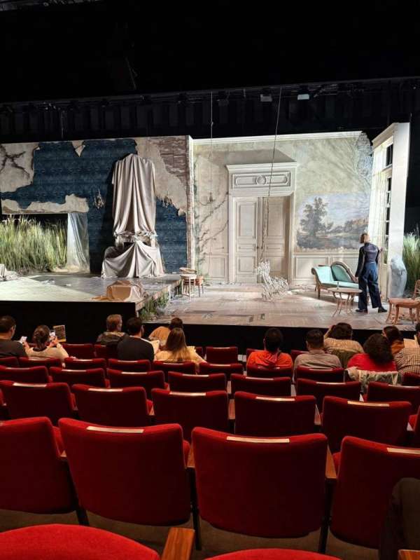 Claire Tow Theatre, section: Orchestra, row: G, seat: 13