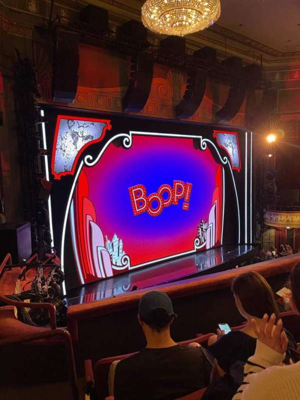 Broadhurst Theatre, section: Mezzanine L, row: D, seat: 23