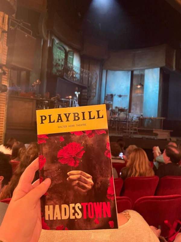 Walter Kerr Theatre, section: Orchestra L, row: H, seat: 9