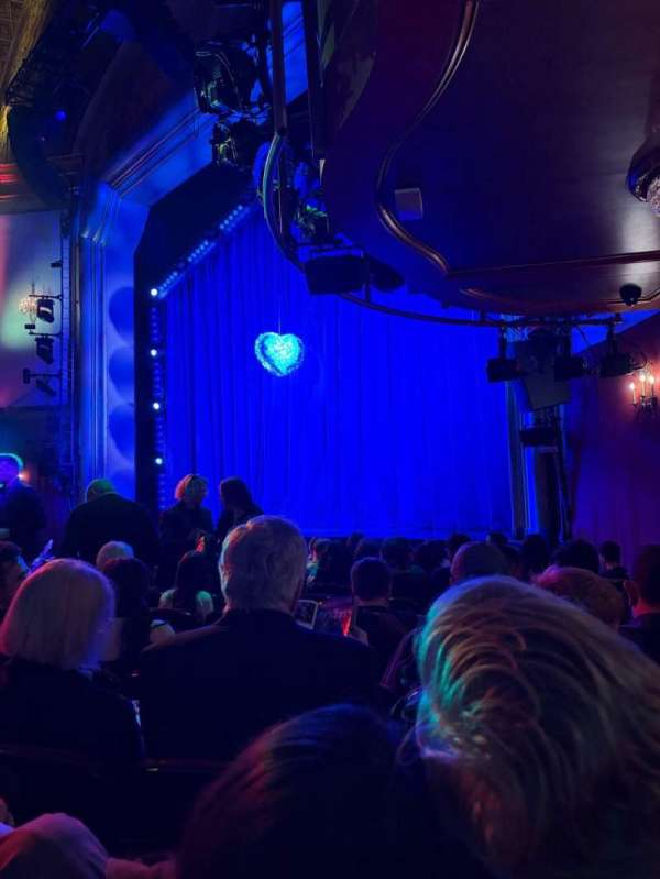 St. James Theatre, section: Orchestra R, row: K, seat: 28