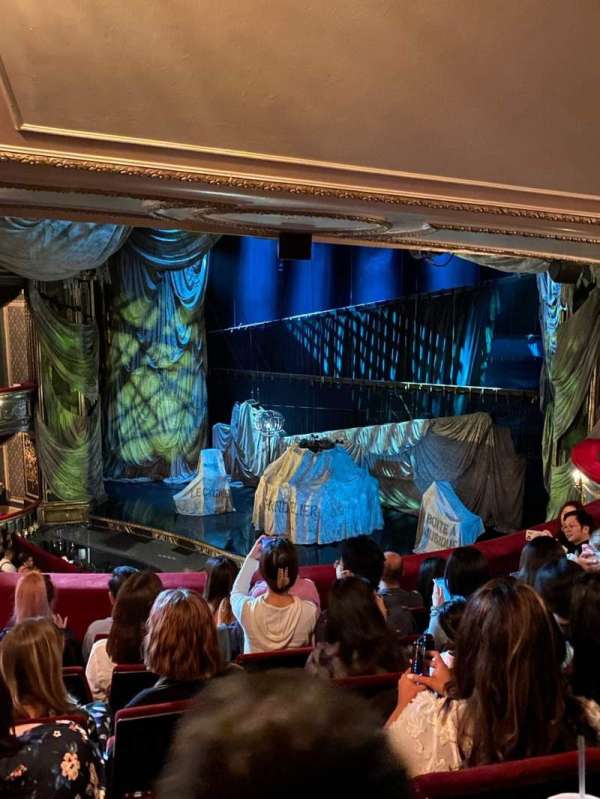 His Majesty's Theatre, London, section: Royal Circle, row: F, seat: 5