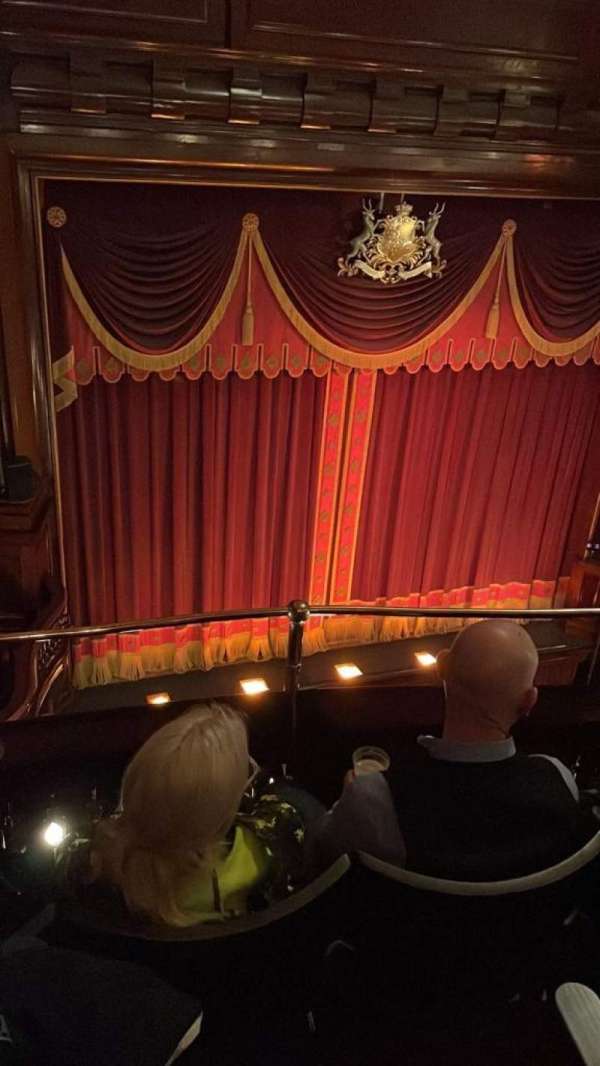 St. Martins Theatre, section: Upper Circle, row: C, seat: 2