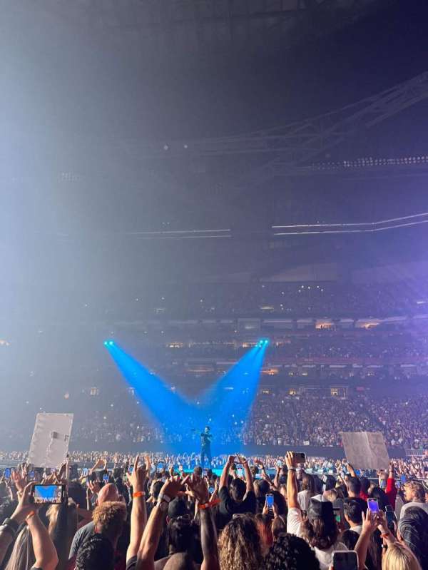Mercedes-Benz Stadium, section: Floor D, row: 13, seat: 20