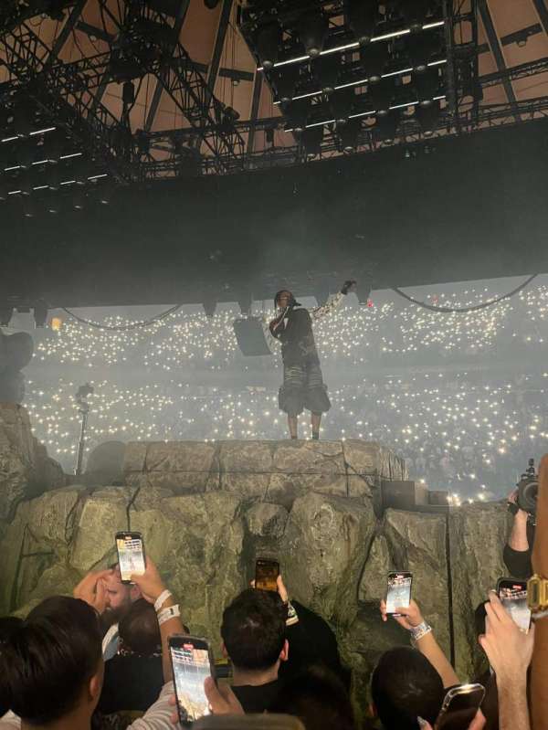 Madison Square Garden, section: Floor, row: GA