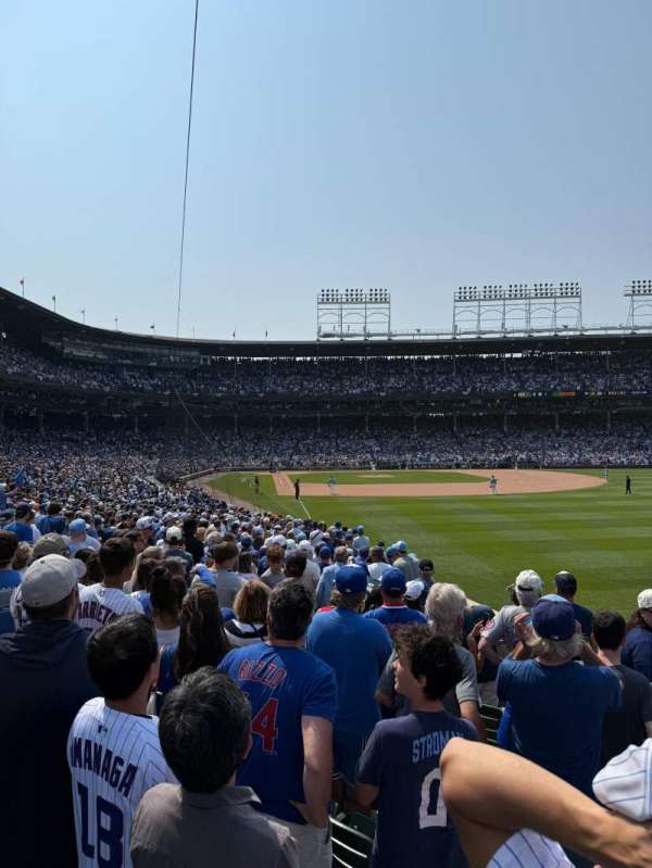 Wrigley Field, section: 134, row: 13