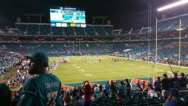 Hard Rock Stadium, section: 106, row: 25, seat: 11