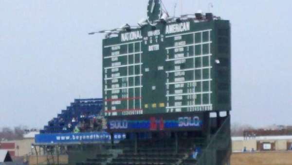 Wrigley Field, section: rooftops