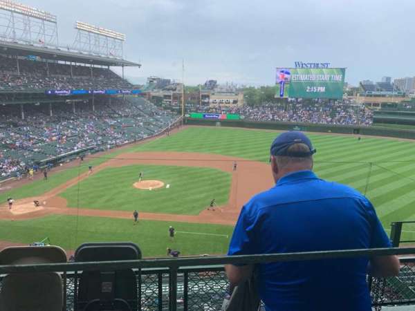 Wrigley Field, section: 324R, row: 3, seat: 19