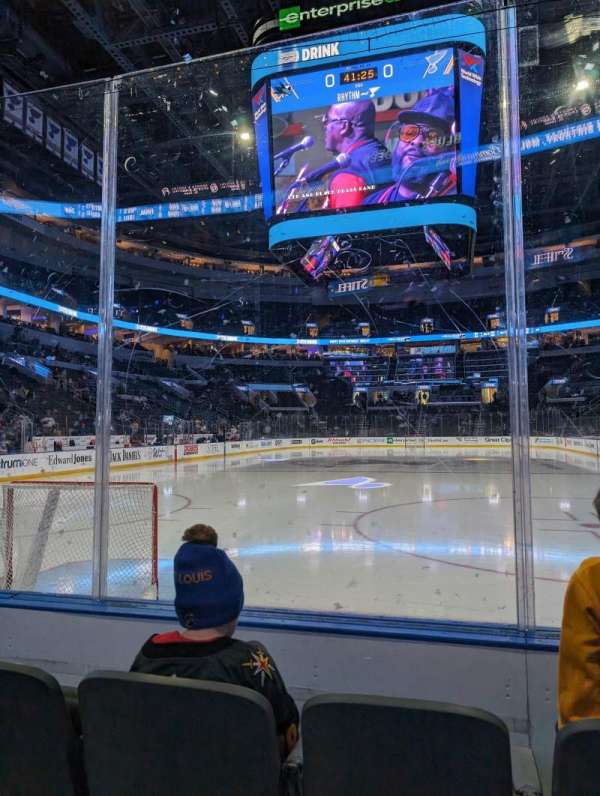 Enterprise Center, section: 122, row: C, seat: 3