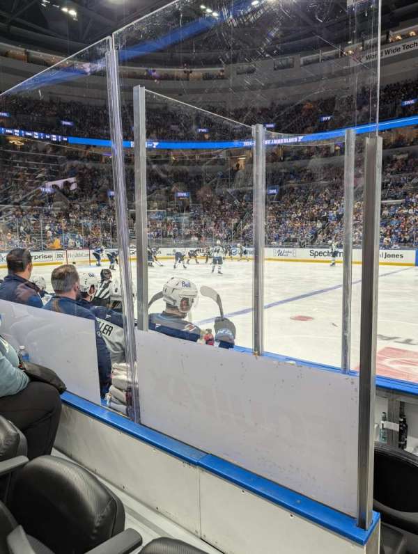 Enterprise Center, section: 103, row: D, seat: 12