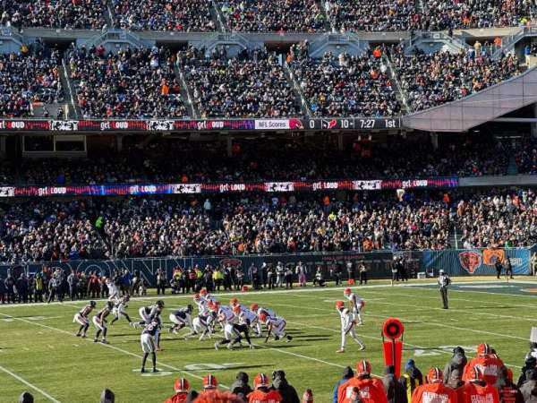 Soldier Field, section: 108, row: 8, seat: 12