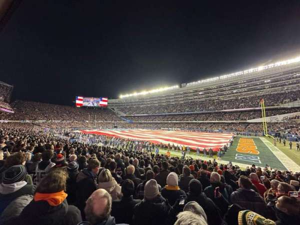 Soldier Field, section: 131, row: 17, seat: 10