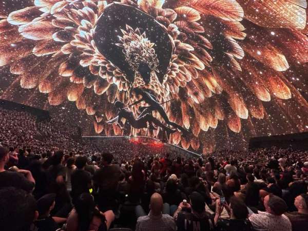 The Sphere, Vegas, section: 408, row: 15, seat: 6