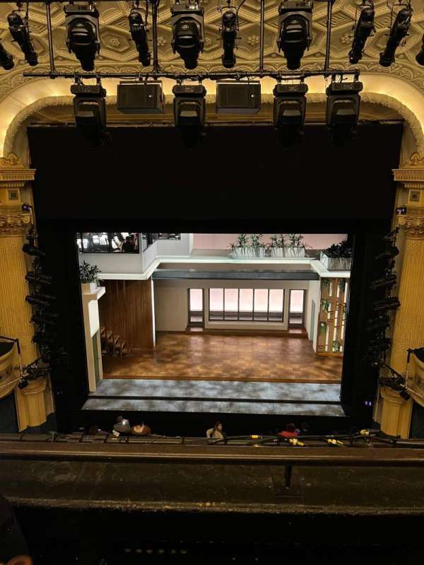 Hudson Theatre, section: Balcony C, row: B, seat: 109