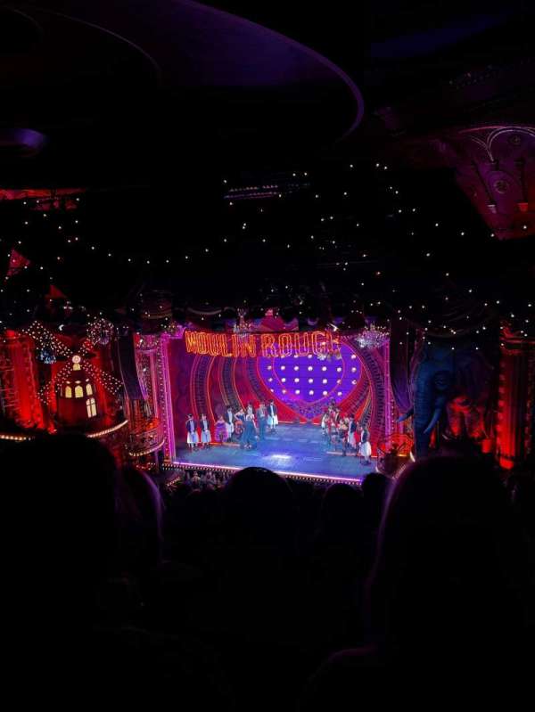 Al Hirschfeld Theatre, section: Mezzanine R, row: Q, seat: 14