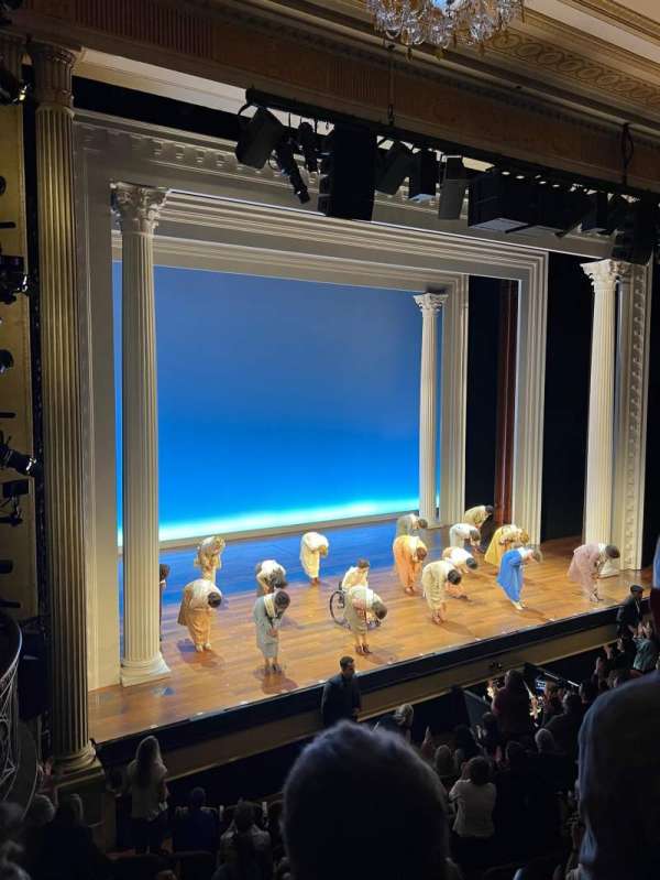 Music Box Theatre, section: Mezzanine L, row: B, seat: 13