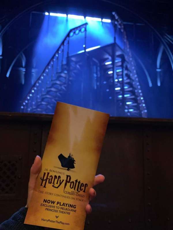 Princess Theatre, Melbourne, section: STALLS, row: AA, seat: 20