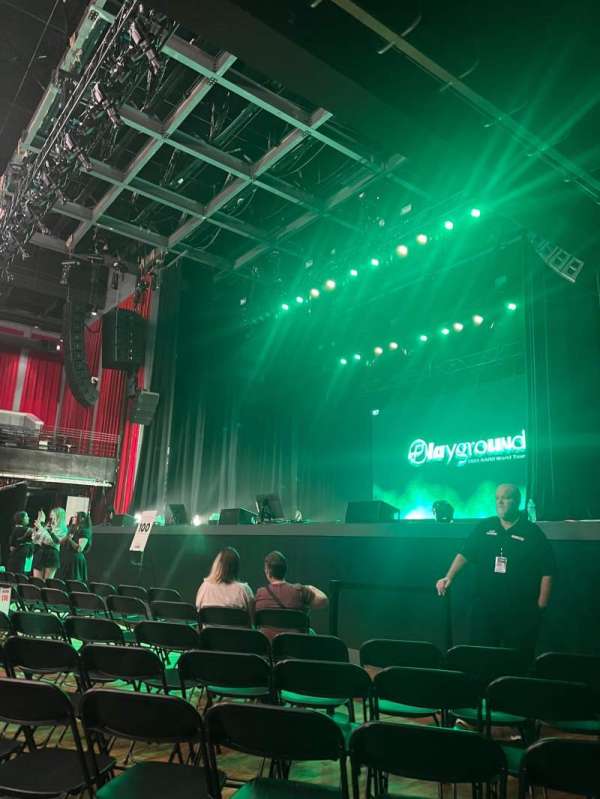 Coca-Cola Roxy, section: 101, row: F, seat: 6