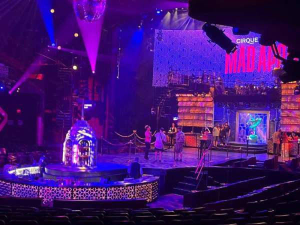 New York-New York Theater, section: 204, row: M, seat: 14